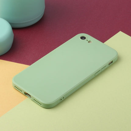 Straight Edge Solid Color TPU Shockproof Case For iPhone 6(Matcha Green)-garmade.com