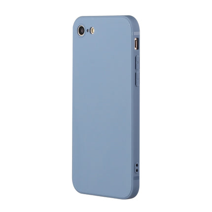 Straight Edge Solid Color TPU Shockproof Case For iPhone 6(Lavender Grey)-garmade.com
