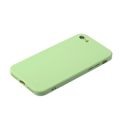 Straight Edge Solid Color TPU Shockproof Case For iPhone 6 Plus(Matcha Green)-garmade.com