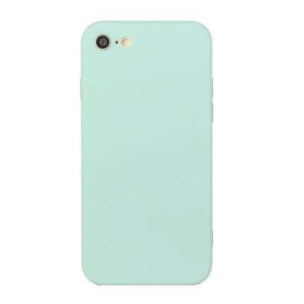 Straight Edge Solid Color TPU Shockproof Case For iPhone 6 Plus(Light Cyan)-garmade.com