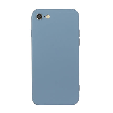 Straight Edge Solid Color TPU Shockproof Case For iPhone 6 Plus(Lavender Grey)-garmade.com
