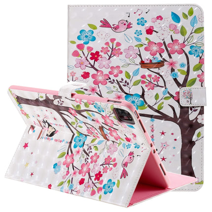 3D Painted Pattern Horizontal Flip Leather Case with Holder & Card Slots & Wallet & Sleep / Wake-up Function For iPad Air 2022 / 2020 10.9 /iPad Pro 11 2020 / 2018(Girl Under The Tree)-garmade.com