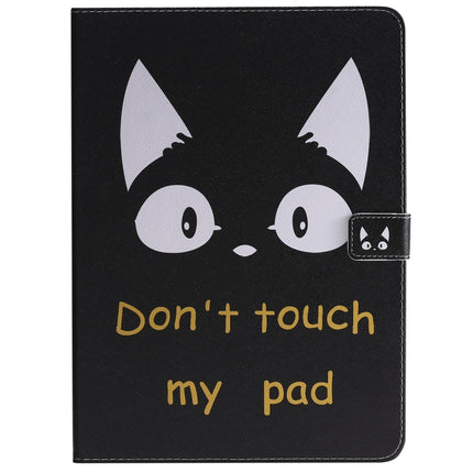 Painted Pattern Horizontal Flip Leather Case with Holder & Card Slots & Wallet & Sleep / Wake-up Function For iPad Air 2022 / 2020 10.9 /iPad Pro 11 2020 / 2018(Cat Ears)-garmade.com