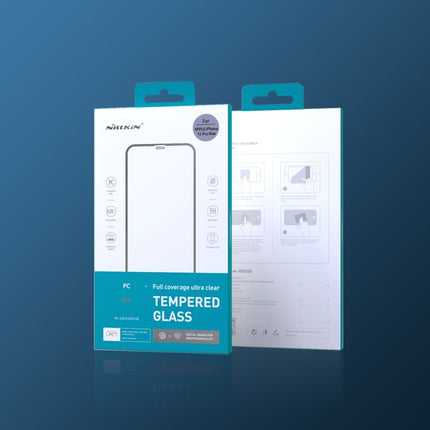 NILLKIN PC Full Coverage Ultra Clear Tempered Glass Film For iPhone 12 Pro Max-garmade.com