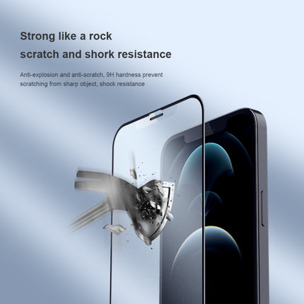 NILLKIN FogMirror Full Coverage Mate Tempered Glass Film For iPhone 12 Pro Max-garmade.com