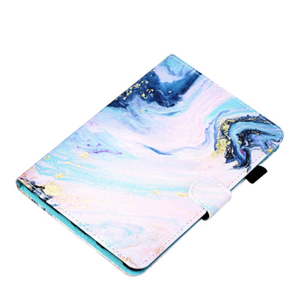 For Samsung Galaxy Tab A 10.5 T590/T595 Coloured Drawing Stitching Horizontal Flip Leather Case with Holder & Card Slot & Sleep / Wake-up Function(Quicksand)-garmade.com