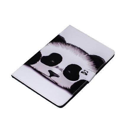 For Galaxy Tab S6 T860 / T865 3D Colored Drawing Horizontal Flip Leather Case with Holder & Card Slots & Wallet(Panda)-garmade.com