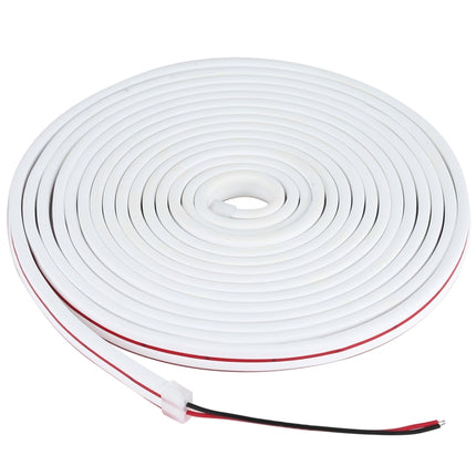 CJ-1206 12V 6A 5m IP65 Waterproof Silicone Neon LED Strip Light(Red)-garmade.com