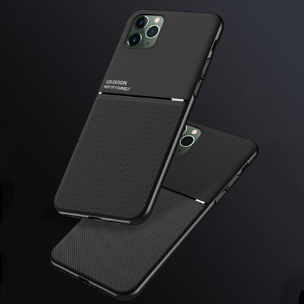 Classic Tilt Strip Grain Magnetic Shockproof PC + TPU Case For iPhone 11 Pro Max(Green)-garmade.com