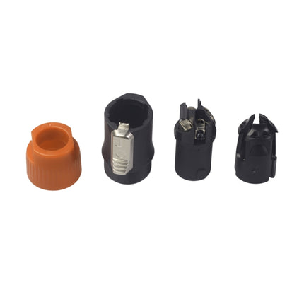 NL4FC 2221 4 Pin Plug Male Speaker Audio Connector(Orange)-garmade.com