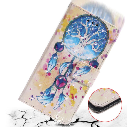 3D Painting Horizontal Flip Leather Case with Holder & Card Slot & Lanyard For iPhone 12 / 12 Pro(Girl Under The Tree)-garmade.com