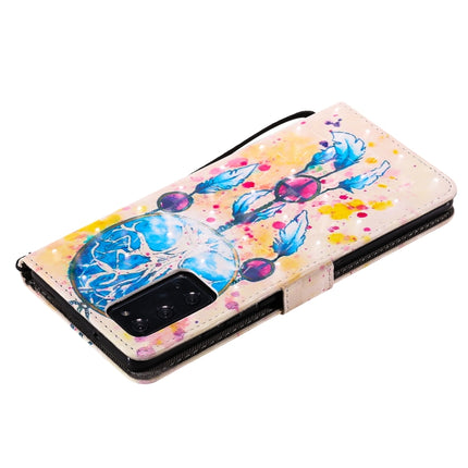 For Samsung Galaxy Note 20 3D Painting Horizontal Flip Leather Case with Holder & Card Slot & Lanyard(Wind Chimes)-garmade.com