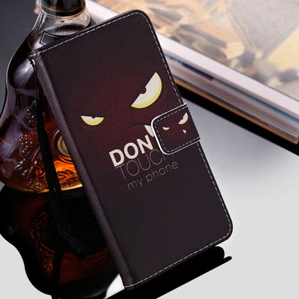 For Samsung Galaxy Note 20 Painting Horizontal Flip Leather Case with Holder & Card Slot & Lanyard(Eye)-garmade.com