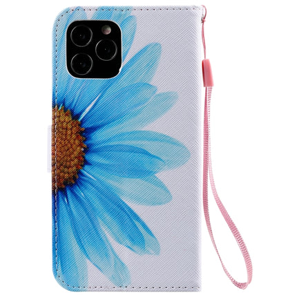 Painting Horizontal Flip Leather Case with Holder & Card Slot & Lanyard For iPhone 12 / 12 Pro(Sunflower)-garmade.com