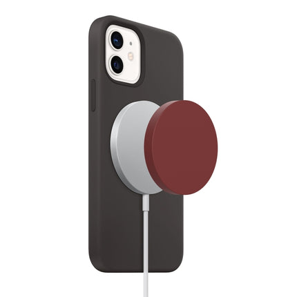 Magsafe Wireless Charger Silicone Protective Case(Wine Red)-garmade.com