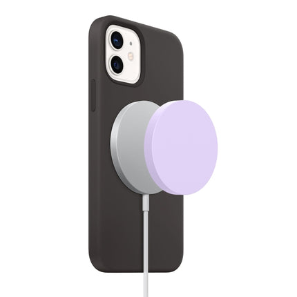 Magsafe Wireless Charger Silicone Protective Case(Light Purple)-garmade.com