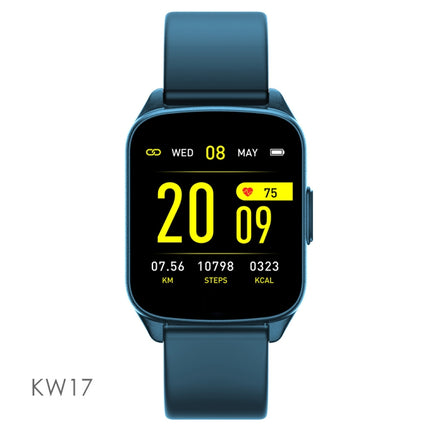 Lokmat KW17 1.3 inch TFT Screen IP68 Waterproof Smart Watch, Support Sleep Monitor / Heart Rate Monitor / Blood Pressure Monitor(Green)-garmade.com