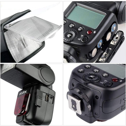 Godox TT600 2.4GHz Wireless 1/8000s HSS Flash Speedlite Camera Top Fill Light for Canon / Nikon DSLR Cameras(Black)-garmade.com