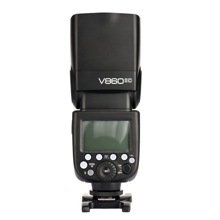 Godox V860IIC 2.4GHz Wireless 1/8000s HSS Flash Speedlite Camera Top Fill Light for Canon Cameras(Black)-garmade.com