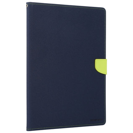GOOSPERY FANCY DIARY Horizontal Flip PU Leather Case with Holder & Card Slots & Wallet For iPad Air (2020)(Navy Blue)-garmade.com