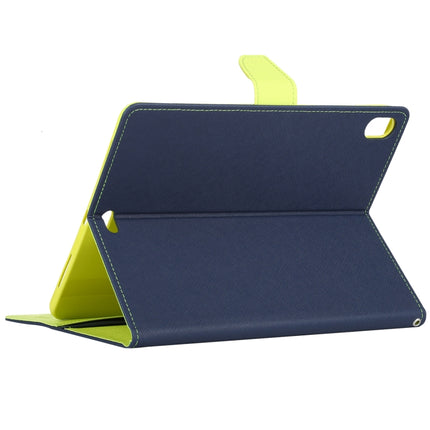 GOOSPERY FANCY DIARY Horizontal Flip PU Leather Case with Holder & Card Slots & Wallet For iPad Air (2020)(Navy Blue)-garmade.com