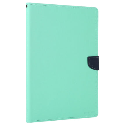 GOOSPERY FANCY DIARY Horizontal Flip PU Leather Case with Holder & Card Slots & Wallet For iPad Air (2020)(Mint Green)-garmade.com