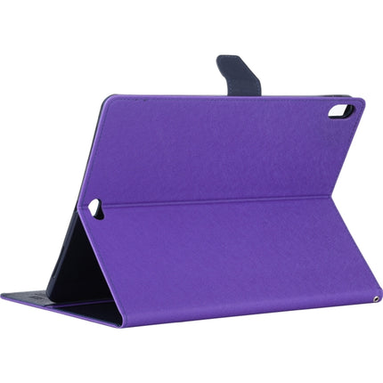 GOOSPERY FANCY DIARY Horizontal Flip PU Leather Case with Holder & Card Slots & Wallet For iPad Air (2020)(Purple)-garmade.com