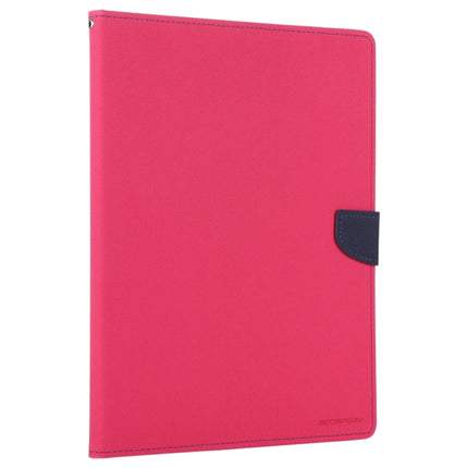 GOOSPERY FANCY DIARY Horizontal Flip PU Leather Case with Holder & Card Slots & Wallet For iPad Air (2020)(Rose Red)-garmade.com