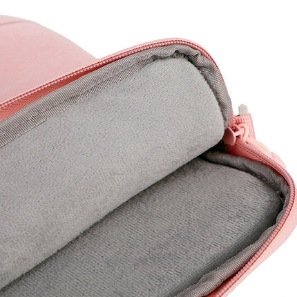 For 13.3-14 inch Laptop Multi-function Laptop Single Shoulder Bag Handbag(Pink)-garmade.com