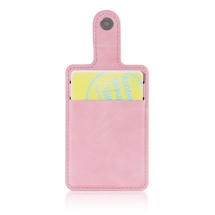 Shockproof Protective Case with Mirror & Card Slot & Short Lanyard For iPhone 12 / 12 Pro(Pink)-garmade.com