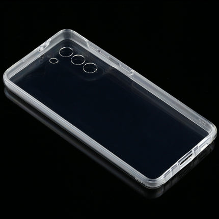 For Samsung Galaxy S21+ 5G PC+TPU Ultra-thin Double-sided Full Coverage Transparent Soft Case-garmade.com