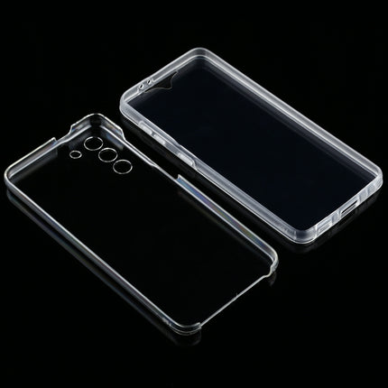 For Samsung Galaxy S21+ 5G PC+TPU Ultra-thin Double-sided Full Coverage Transparent Soft Case-garmade.com