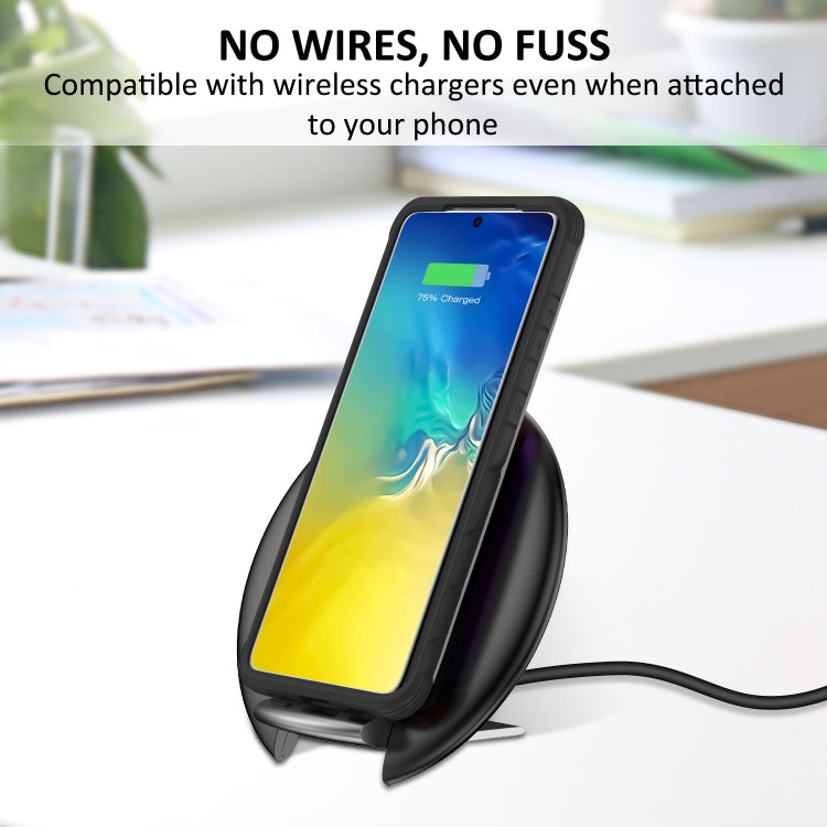 For Samsung Galaxy S20 iPAKY Thunder Series Aluminum Frame + TPU Bumper + Clear PC Shockproof Case(Black + Grey)-garmade.com
