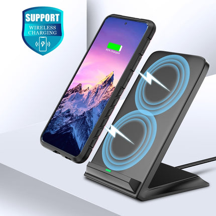 For Samsung Galaxy S21+ 5G iPAKY Thunder Series Aluminum Frame + TPU Bumper + Clear PC Shockproof Case(Rose Gold)-garmade.com