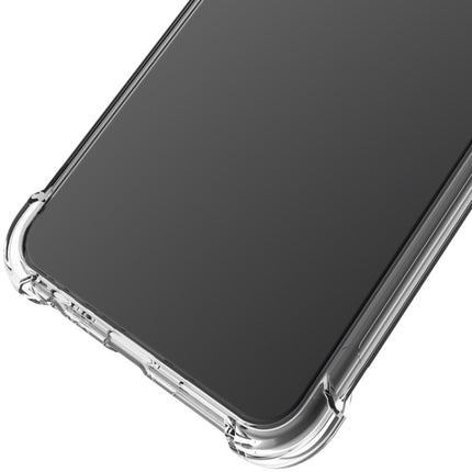 IMAK All-inclusive Shockproof Airbag TPU Case with Screen Protector For iPhone 12 (Transparent)-garmade.com
