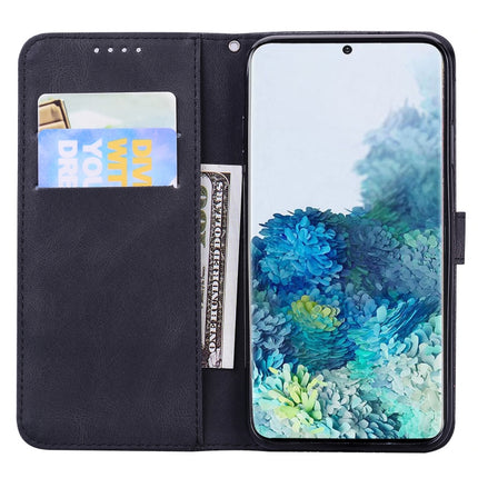 For Samsung Galaxy S20+ Retro Skin Feel Butterflies Embossing Horizontal Flip Leather Case with Holder & Card Slots & Wallet(Black)-garmade.com