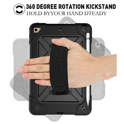 Contrast Color Silicone + PC Combination Case with Holder For iPad mini 3(Black)-garmade.com