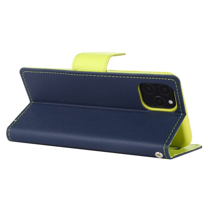 For iPhone 11 Pro Max MERCURY GOOSPERY FANCY DIARY Horizontal Flip Leather Case with Holder & Card Slots & Wallet(Navy)-garmade.com