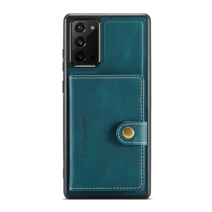 For Samsung Galaxy Note20 JEEHOOD Retro Magnetic Detachable Protective Case with Wallet & Card Slot & Holder(Blue)-garmade.com