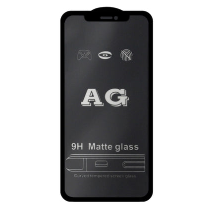 AG Matte Frosted Full Cover Tempered Glass Film For iPhone 12 Pro Max-garmade.com