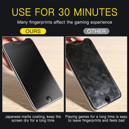 25 PCS AG Matte Frosted Full Cover Tempered Glass Film For iPhone 12 / 12 Pro-garmade.com