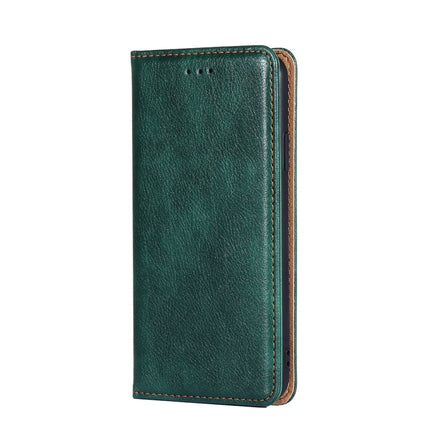 For iPhone 6 / 6s PU + TPU Gloss Oil Solid Color Magnetic Horizontal Flip Leather Case with Holder & Card Slot & Wallet(Green)-garmade.com