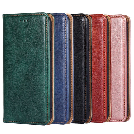 For iPhone 6 / 6s PU + TPU Gloss Oil Solid Color Magnetic Horizontal Flip Leather Case with Holder & Card Slot & Wallet(Green)-garmade.com