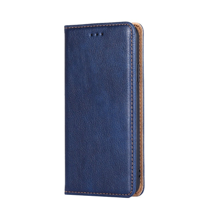 For iPhone 11 PU + TPU Gloss Oil Solid Color Magnetic Horizontal Flip Leather Case with Holder & Card Slot & Wallet(Blue)-garmade.com