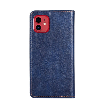 For iPhone 11 Pro PU + TPU Gloss Oil Solid Color Magnetic Horizontal Flip Leather Case with Holder & Card Slot & Wallet(Blue)-garmade.com