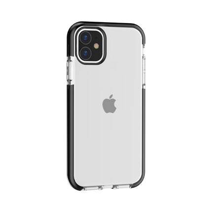 For iPhone 11 Highly Transparent Soft TPU Case(Black)-garmade.com