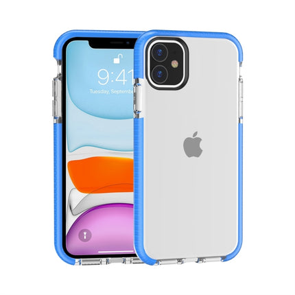 For iPhone 11 Highly Transparent Soft TPU Case(Blue)-garmade.com