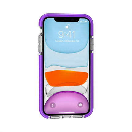 For iPhone 11 Highly Transparent Soft TPU Case(Purple)-garmade.com