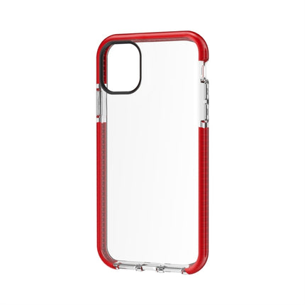 For iPhone 11 Highly Transparent Soft TPU Case(Red)-garmade.com