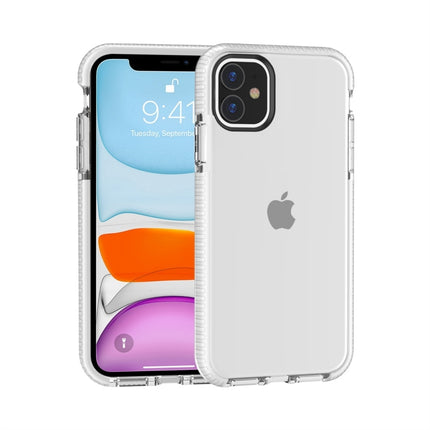 For iPhone 11 Highly Transparent Soft TPU Case(White)-garmade.com